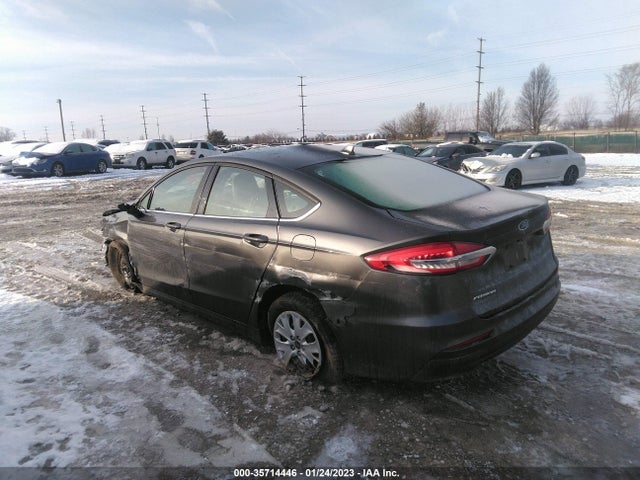 2020 FORD FUSION S VIN: 3FA6P0G78LR186339