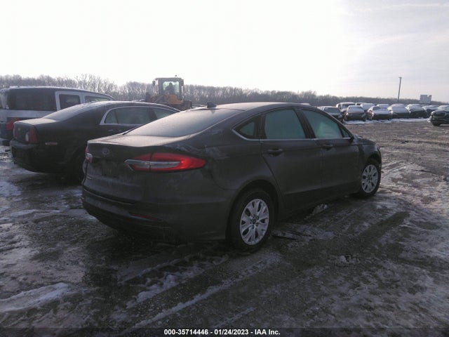 2020 FORD FUSION S VIN: 3FA6P0G78LR186339