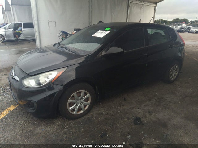 2012 HYUNDAI ACCENT GS VIN: KMHCT5AE2CU004815