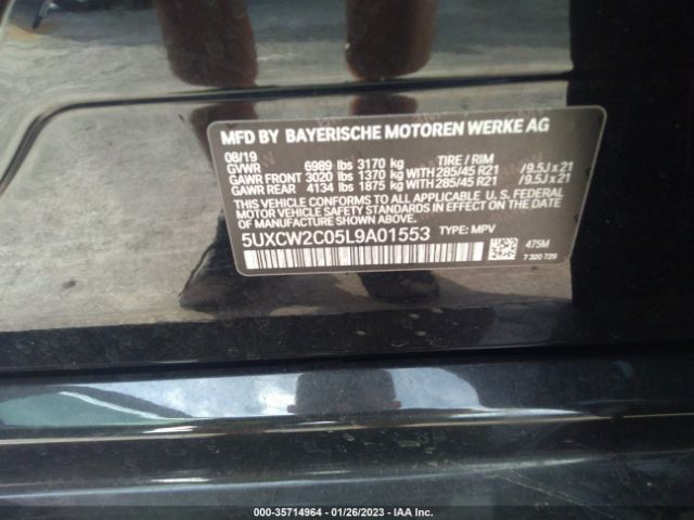 5UXCW2C05L9A01553 BMW X7 Xdrive40i