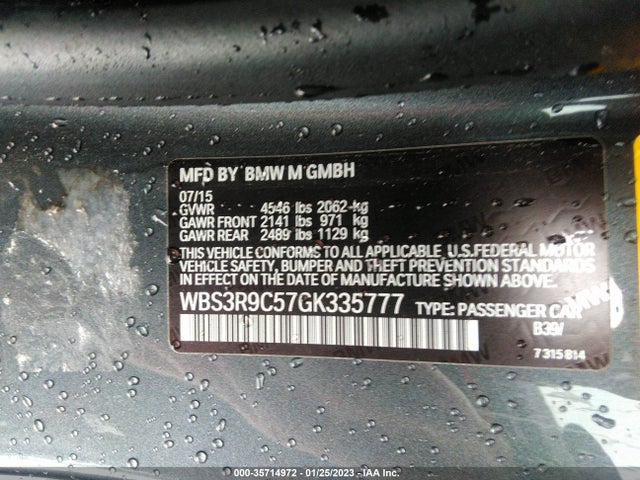 BMW M4 2016 WBS3R9C57GK335777 Image 10
