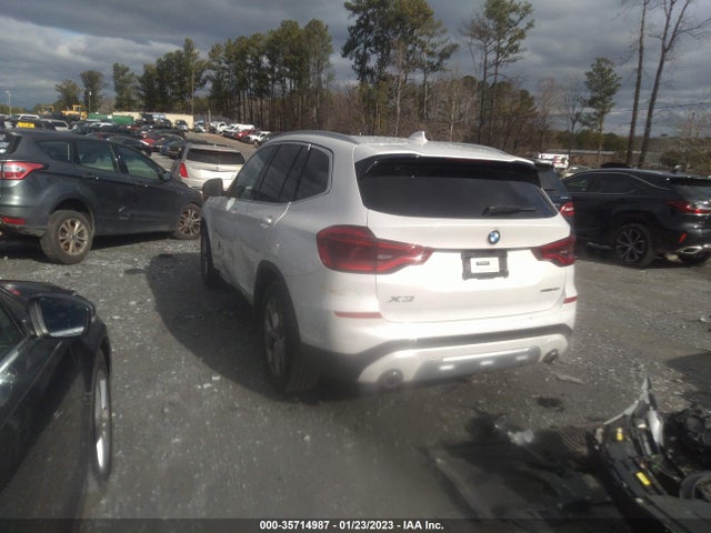 BMW X3 Sdrive30i 2021 аукцион фото