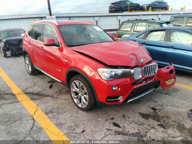 2017 BMW X3, VIN: 5UXWZ7C39H0X40624