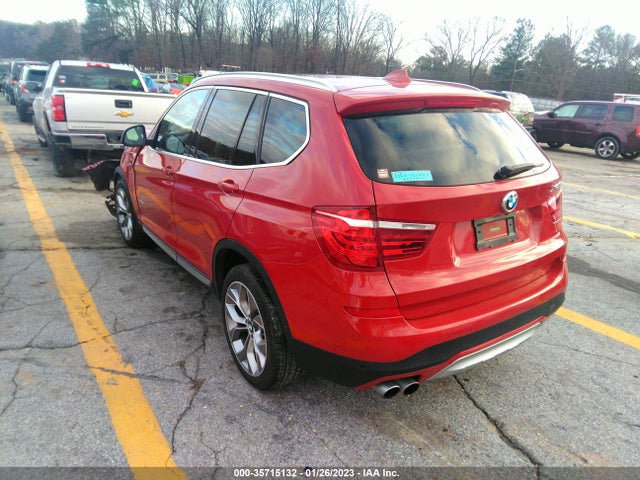 2017 BMW X3, VIN: 5UXWZ7C39H0X40624