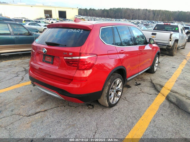 2017 BMW X3, VIN: 5UXWZ7C39H0X40624