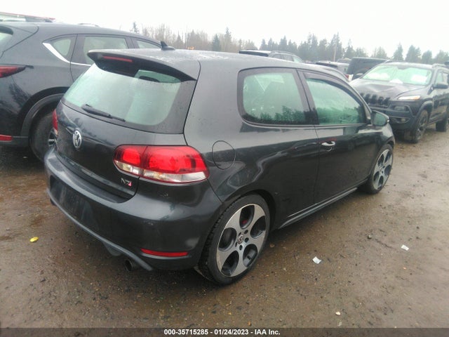 2011 VOLKSWAGEN GTI PZEV VIN: WVWFD7AJXBW084312