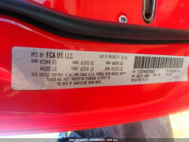 Dodge DART SE 2016 1C3CDFAA4GD750262 Image 10