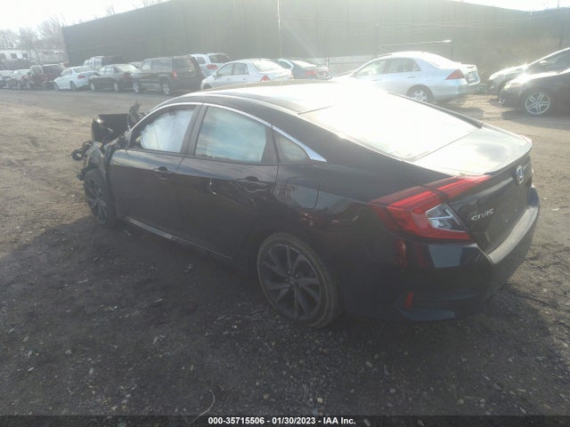 2020 HONDA CIVIC SEDAN SPORT VIN: 2HGFC2F82LH536654
