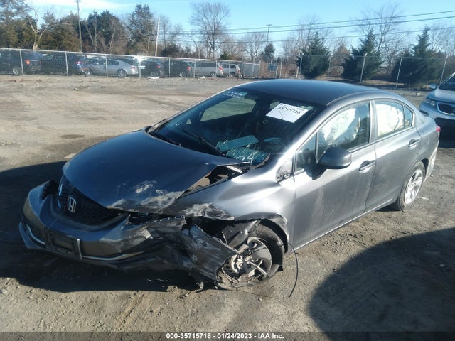2013 HONDA CIVIC SDN LX VIN: 2HGFB2F54DH300873