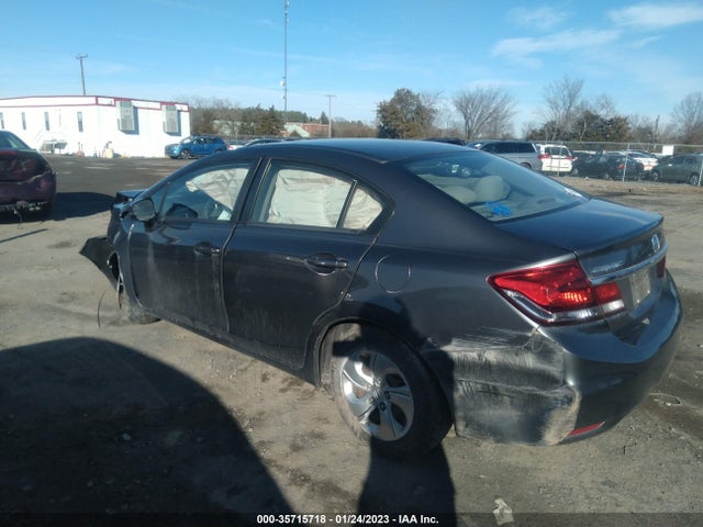 2013 HONDA CIVIC SDN LX VIN: 2HGFB2F54DH300873