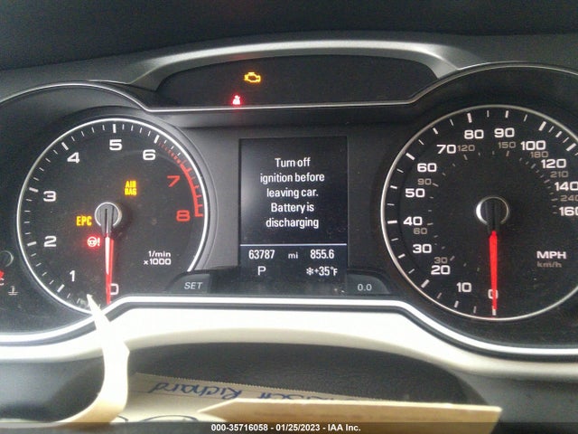 2016 AUDI A4 PREMIUM VIN: WAUBFAFL3GA010246