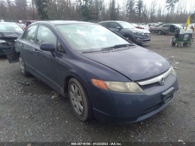 2006 HONDA CIVIC SDN LX VIN: 2HGFA165X6H512905