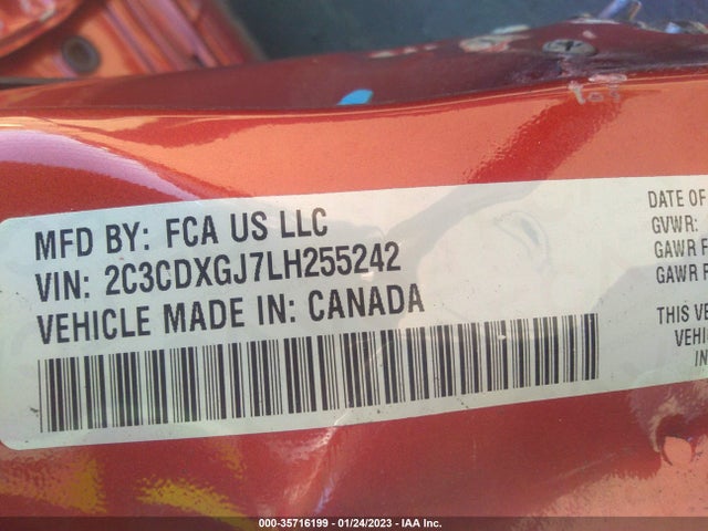 Dodge Charger Scat Pack 2020 2C3CDXGJ7LH255242 Image 9