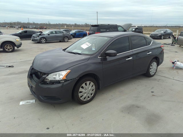 2014 NISSAN SENTRA S/FE+ S/SV/FE+ SV/SR/SL VIN: 1N4AB7AP2EN850604