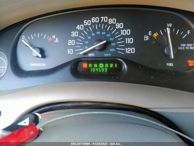 2000 BUICK CENTURY CUSTOM VIN: 2G4WS52J5Y1293056