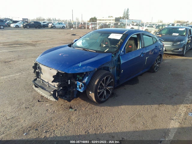 Honda CIVIC SI SEDAN 2019 2HGFC1E52KH707905 Image 2