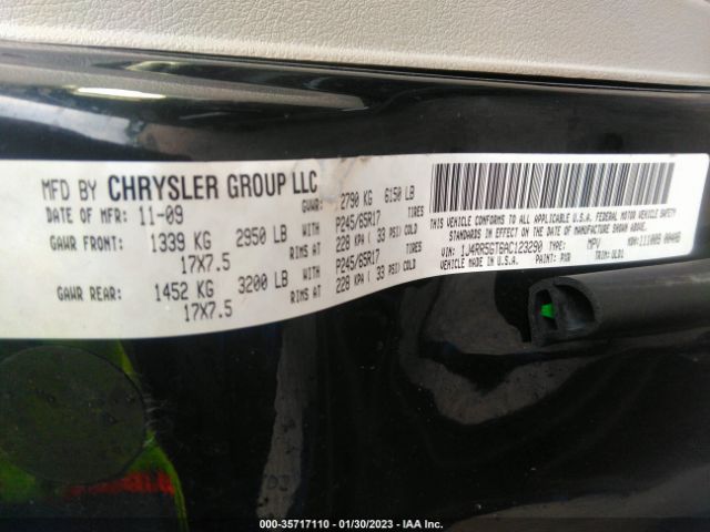 1J4RR5GT6AC123290 Jeep Grand Cherokee Limited