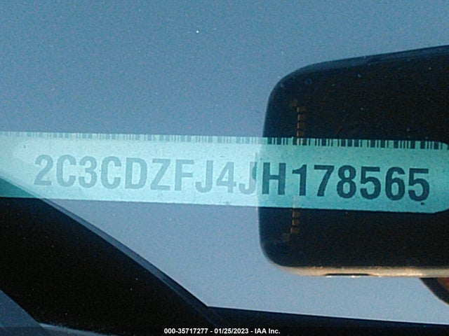 Dodge Challenger T/a 392 2018 2C3CDZFJ4JH178565 Image 10
