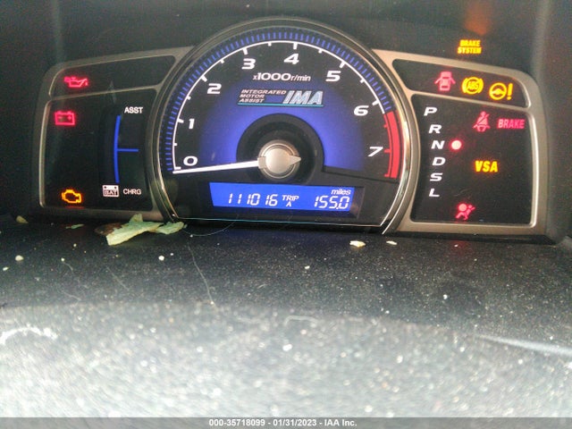 2009 HONDA CIVIC HYBRID VIN: JHMFA36299S016506