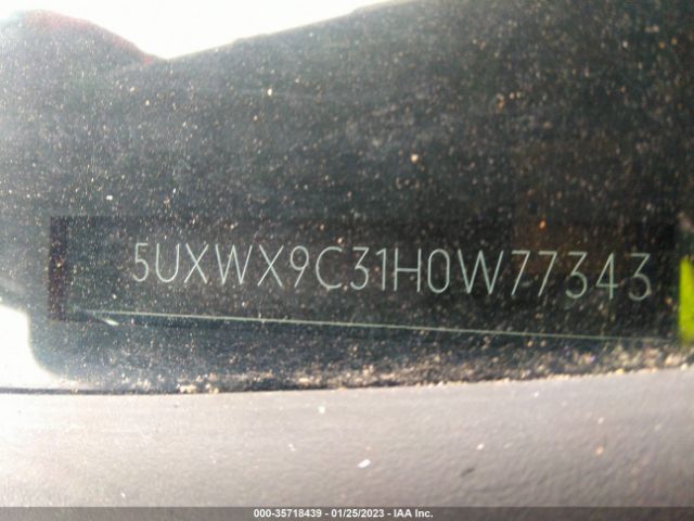 5UXWX9C31H0W77343 BMW X3 Xdrive28i