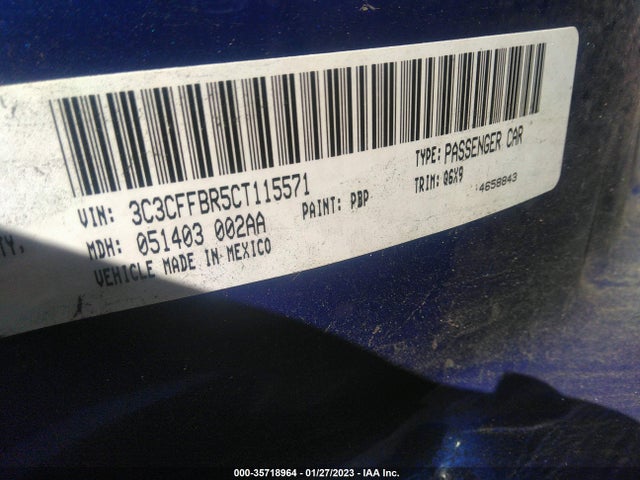 3C3CFFBR5CT115571 Fiat 500 SPORT