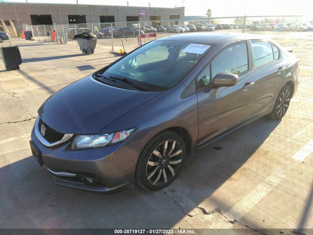 Honda Civic Sedan Ex-l 2014 19XFB2F99EE234223 Image 2
