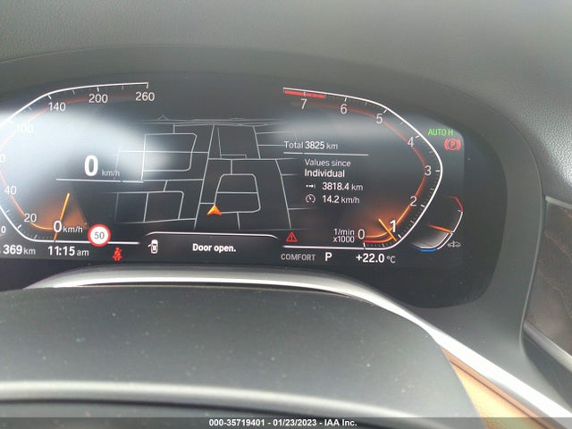 BMW 7-series I 2022 аукцион фото