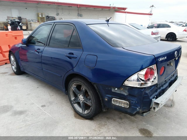 2001 LEXUS IS 300 VIN: JTHBD182010031970