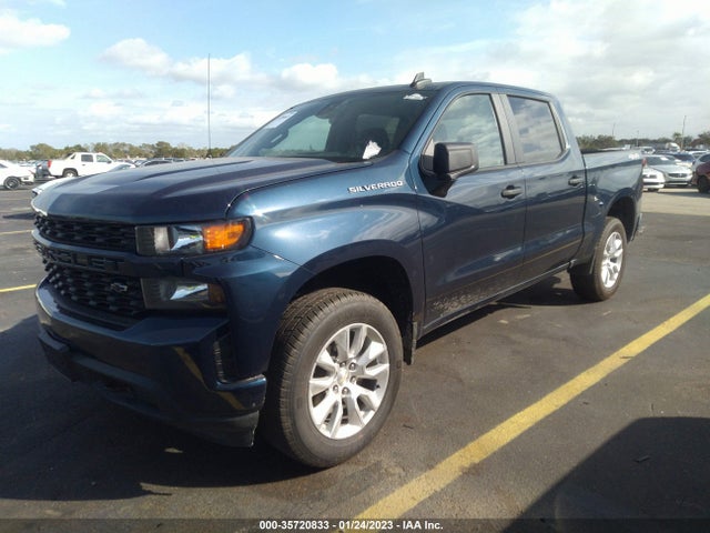 2022 CHEVROLET SILVERADO 1500 CUSTOM VIN: 1GCPDBEKXNZ526857