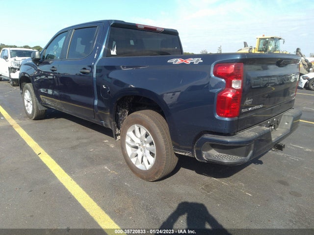 2022 CHEVROLET SILVERADO 1500 CUSTOM VIN: 1GCPDBEKXNZ526857