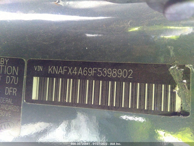 2015 KIA FORTE LX VIN: KNAFX4A69F5398902