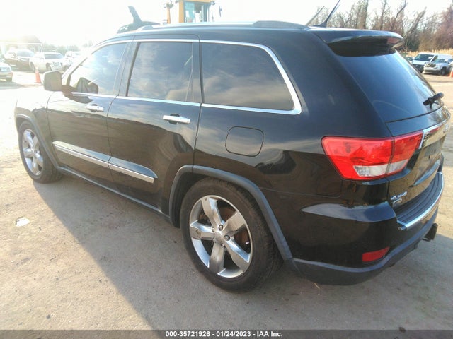 2013 JEEP GRAND CHEROKEE OVERLAND VIN: 1C4RJFCT7DC620720