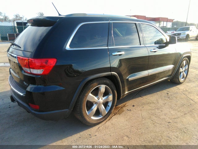 2013 JEEP GRAND CHEROKEE OVERLAND VIN: 1C4RJFCT7DC620720