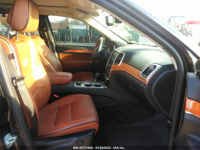 2013 JEEP GRAND CHEROKEE OVERLAND VIN: 1C4RJFCT7DC620720