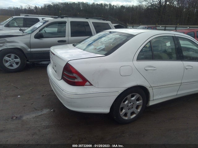 2006 MERCEDES-BENZ C-CLASS LUXURY VIN: WDBRF54H96A832103