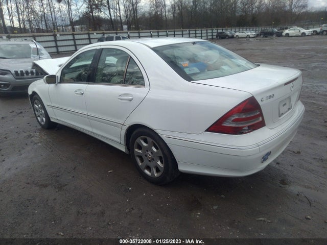 2006 MERCEDES-BENZ C-CLASS LUXURY VIN: WDBRF54H96A832103