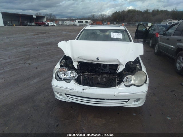 2006 MERCEDES-BENZ C-CLASS LUXURY VIN: WDBRF54H96A832103