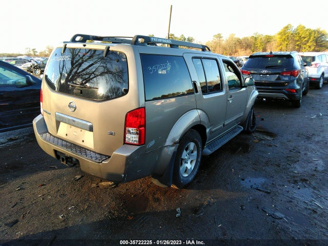 2007 NISSAN PATHFINDER SE VIN: 5N1AR18W87C636002