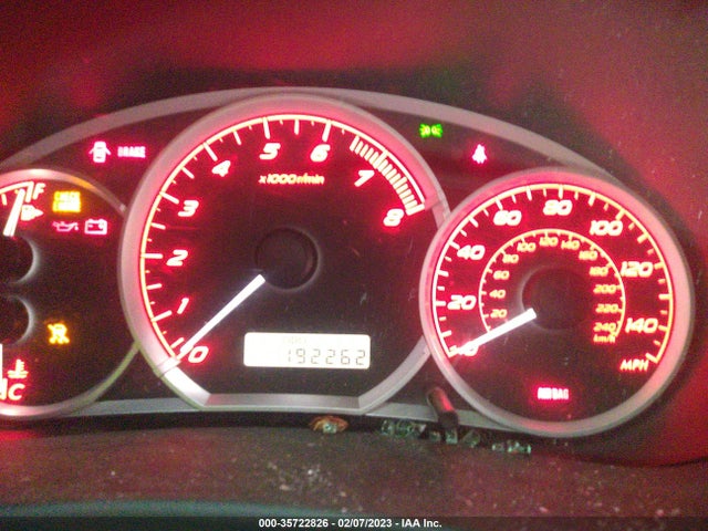 Subaru IMPREZA WAGON WRX 2008 JF1GH74698G814381 Image 9