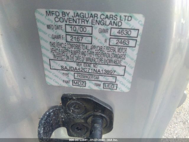 SAJDA42C71NA13897 Jaguar XK8