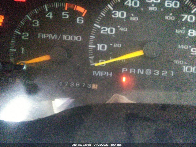 1996 CHEVROLET GMT-400 K1500 VIN: 2GCEK19R3T1235637