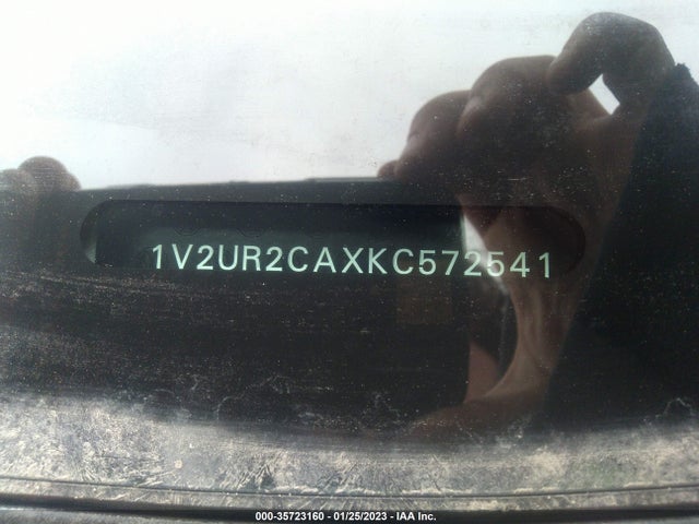 1V2UR2CAXKC572541 Volkswagen Atlas 3.6l V6 Se W/technology