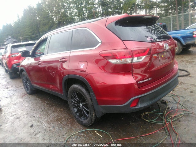 Toyota Highlander 2019 5TDJZRFH9KS598956 Image 17