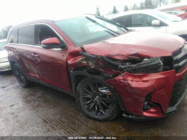 Toyota Highlander 2019 5TDJZRFH9KS598956 Image 20