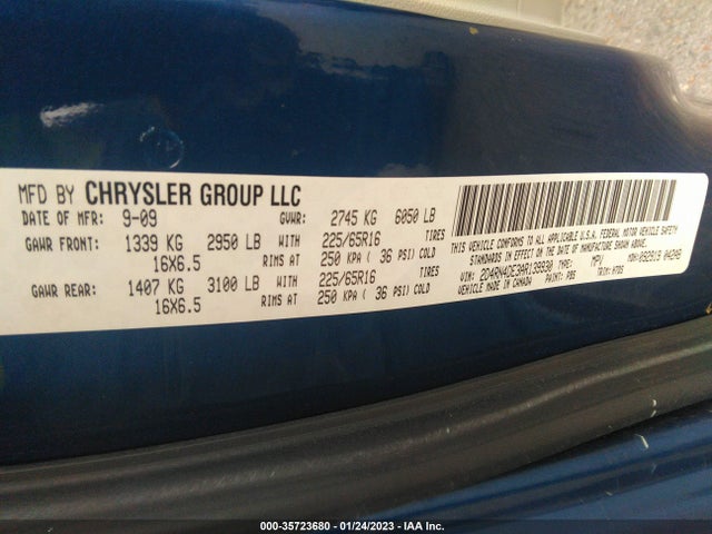 Dodge Grand Caravan Se 2010 2D4RN4DE3AR139930 Image 9