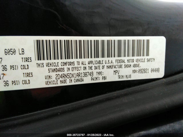 Dodge Grand Caravan Sxt 2010 2D4RN5DX1AR138749 Image 10