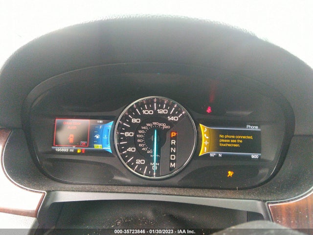 2012 FORD EDGE LIMITED VIN: 2FMDK4KCXCBA92548