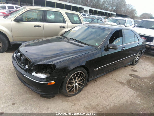 2001 MERCEDES-BENZ S CLASS VIN: WDBNG78J01A199715