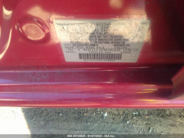 3N1CE2CP3FL440814 Nissan Versa Note Sl