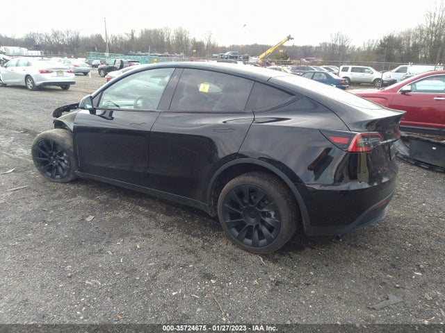 2021 TESLA MODEL Y LONG RANGE VIN: 5YJYGDEE7MF063940